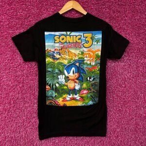 Sonic The Hedgehog 3 Cartoon Promo T-Shirt Extra Small